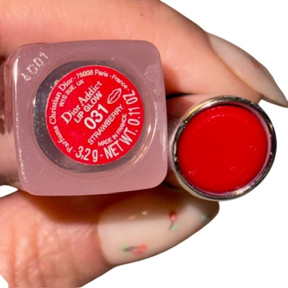Dior Addict Lip Glow 031 Strawberry Cool Undertone Authentic NWOB